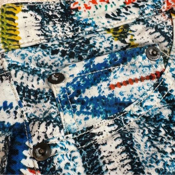 RAG & BONE Jean Surf Knit MultiColor Shorts size 28 - Picture 5 of 12